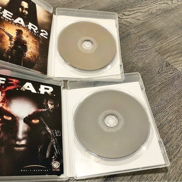 Playstation 3 (PS3) Fear 2 Project Origin & 3 Video Game Lot - Complete Tested - Picture 3 of 4